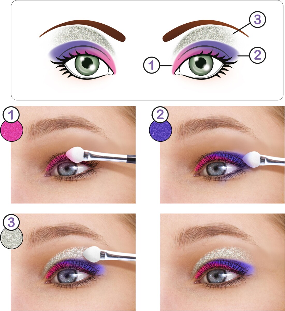 Style 4 Ever - Led Make Up Case Med Lys - Makeup Sæt Til Børn