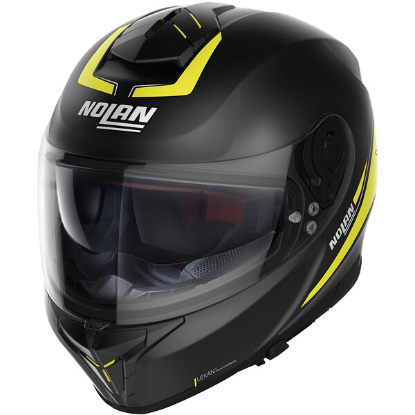 Nolan - Casque N80-8 Staple N-Com Noir / Jaune