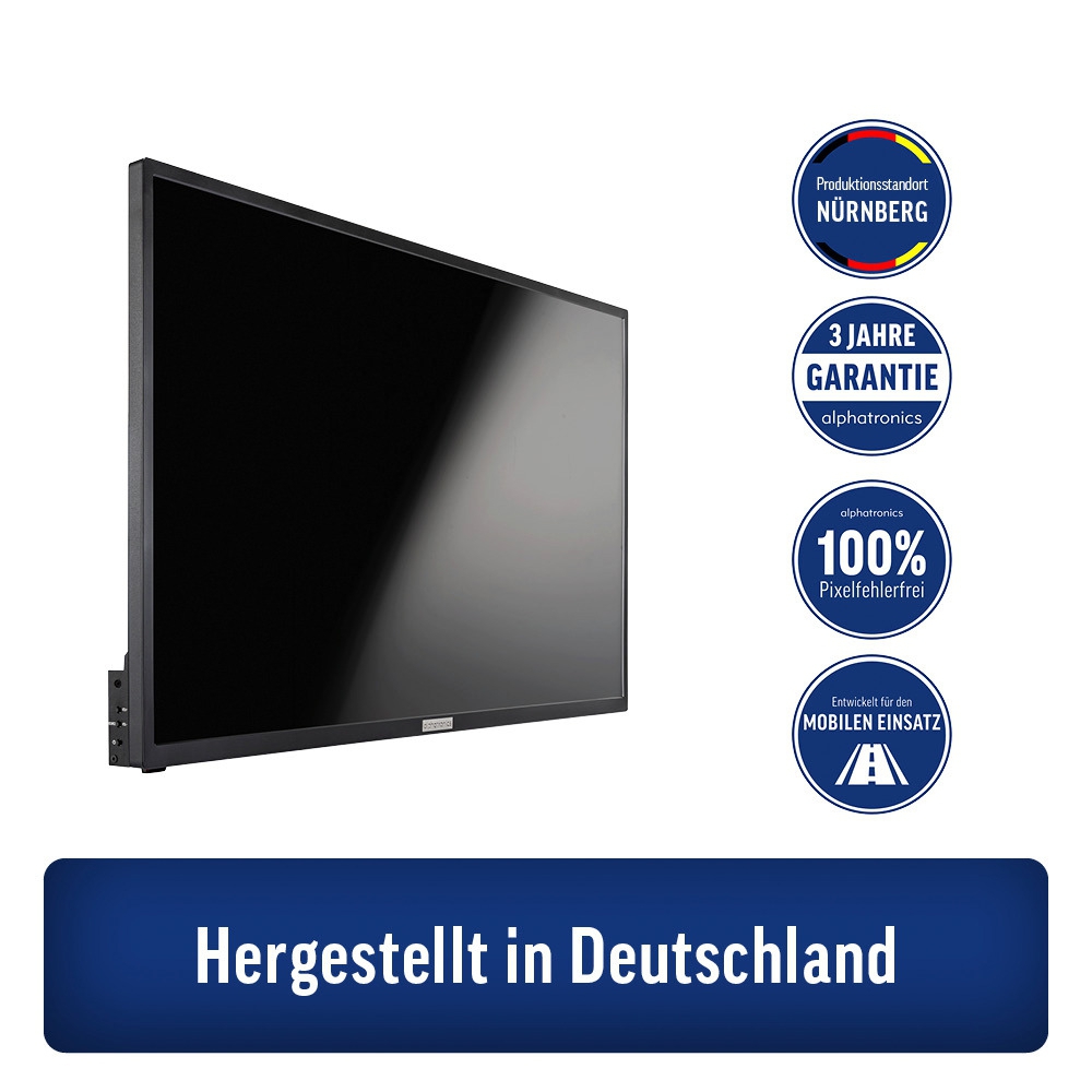 alphatronics Fernseher SL-40 W, 40 Zoll, 12V/24V Smart TV