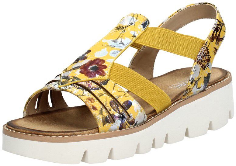 Rieker Dames sandalen geel