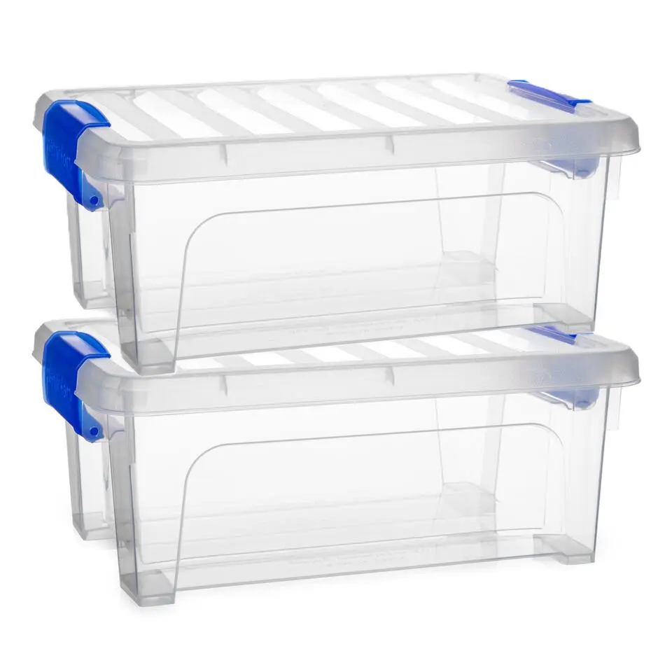 Plasticforte Multi Storage Opslagbox - transparant - 8L