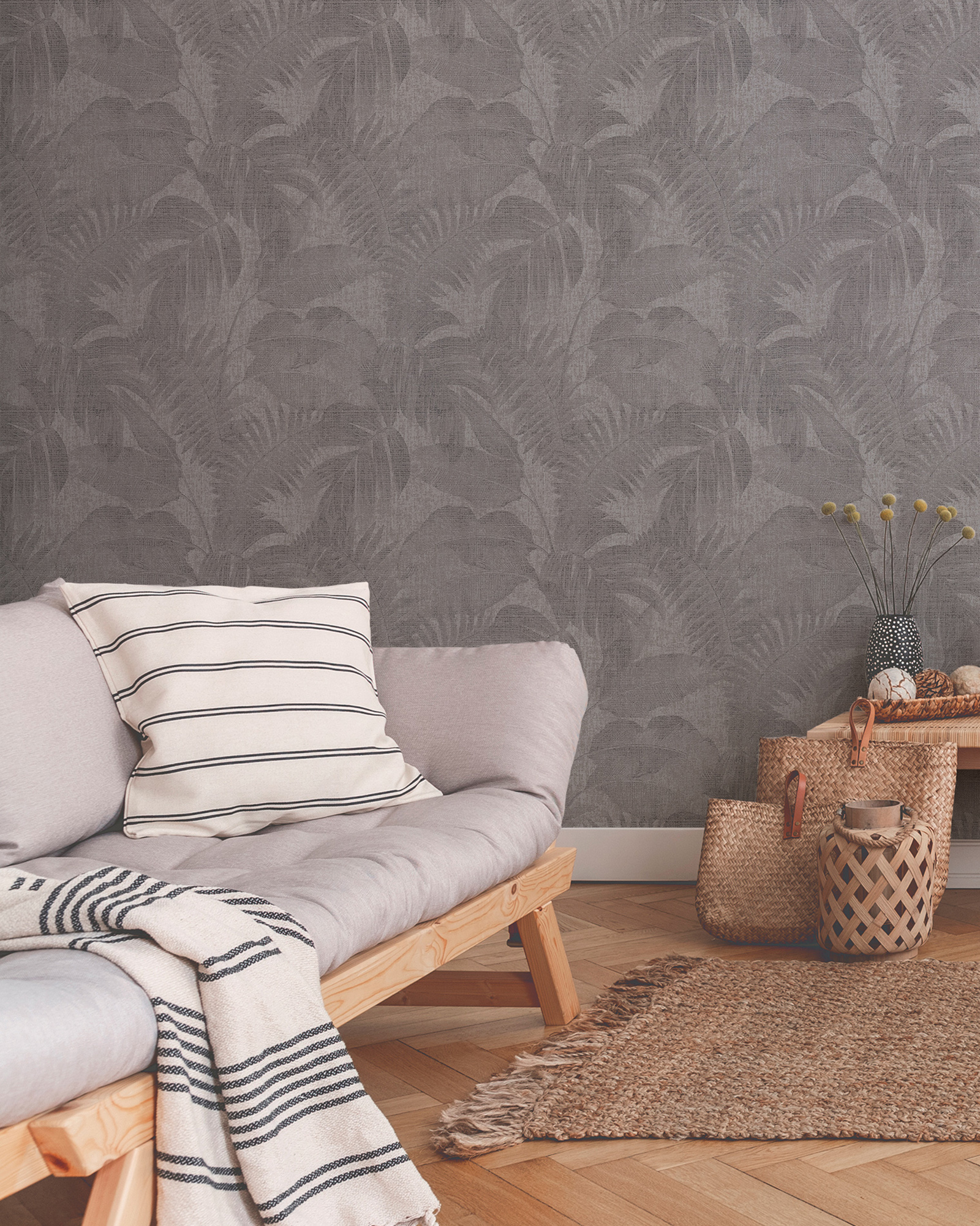 Behang Tropische bladeren Behang - tropische bladeren