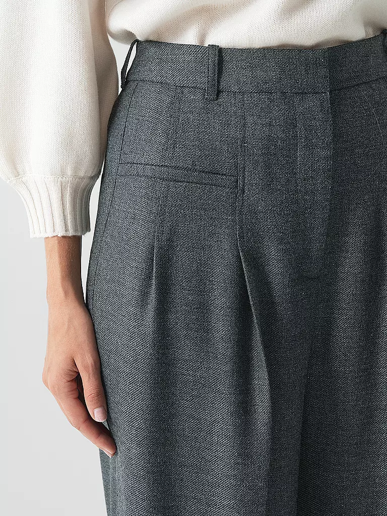 PHILLIP LIM Hose Wide Leg  grau