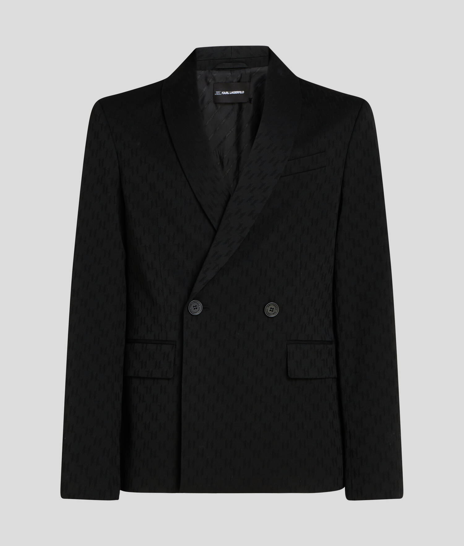 BLAZER À DOUBLE BOUTONNAGE KL MONOGRAM