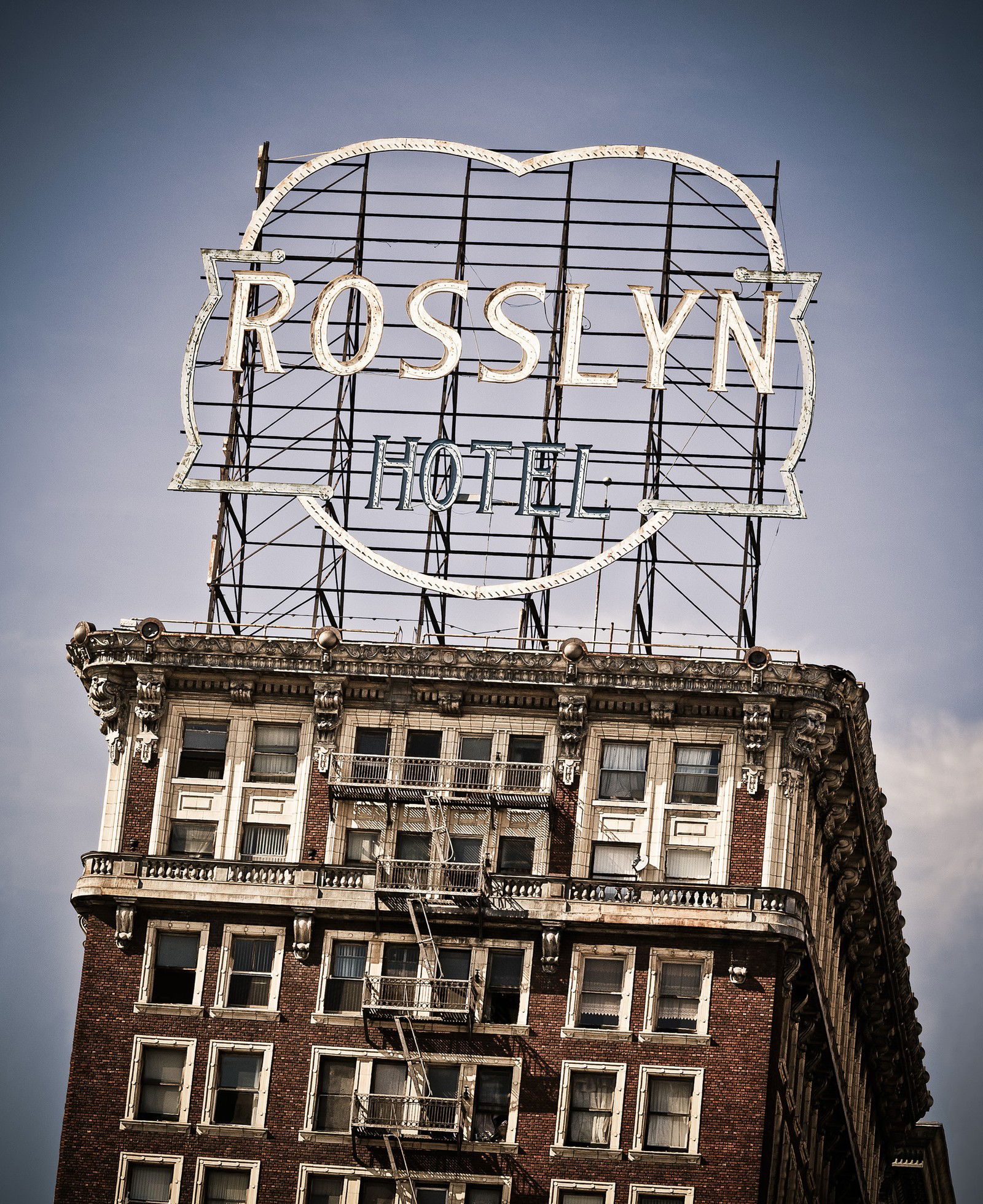 Rosslyn Hotel by Marc Shur - Limited Edition. Edition of: 150. Signed.