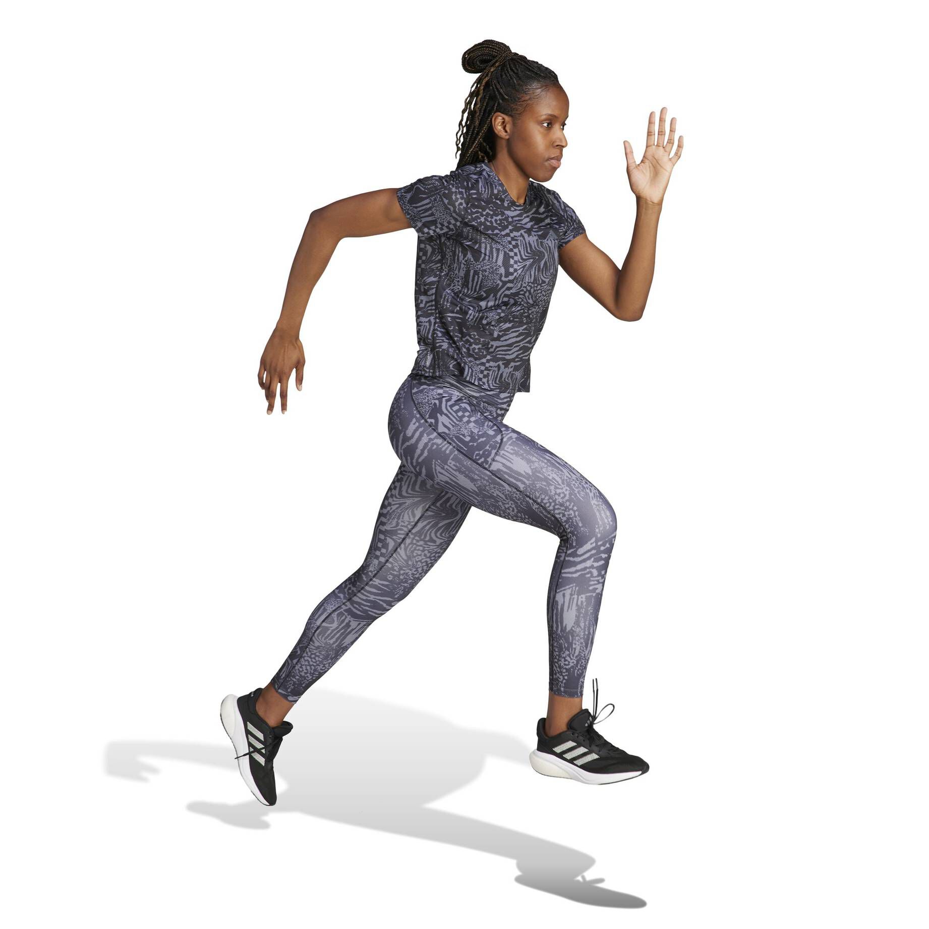 adidas Performance| Damen Lauftights DAILYRUN AOP 7/8 TIGHT W