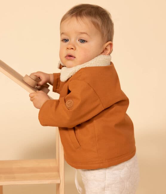 Veste courte doublée sherpa bébé