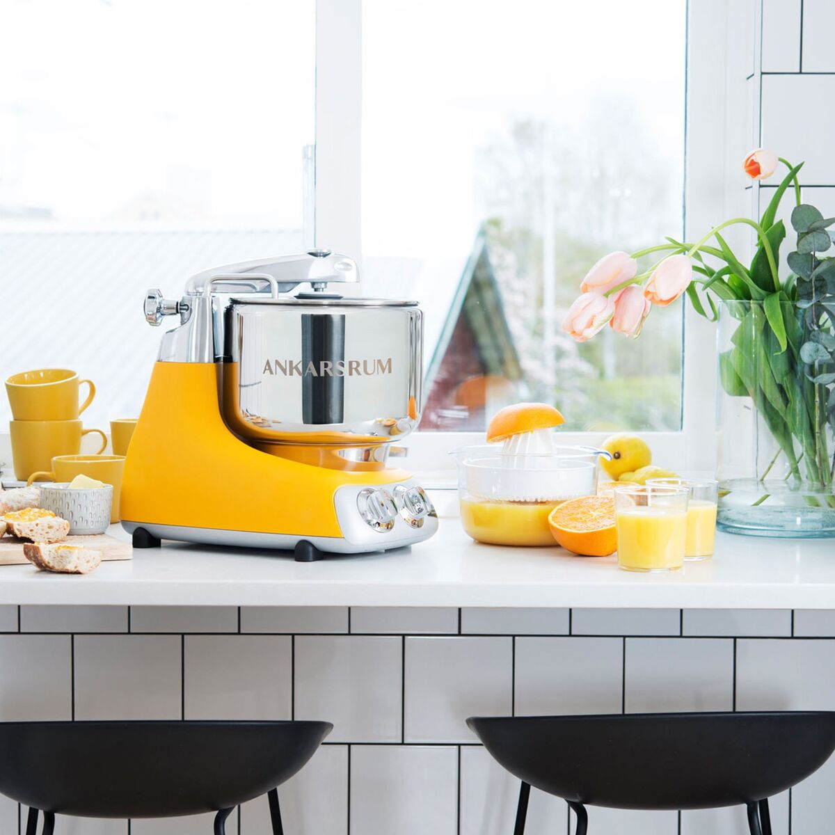 Assistent AKM 6230 Kjøkkenmaskin Sunbeam Yellow