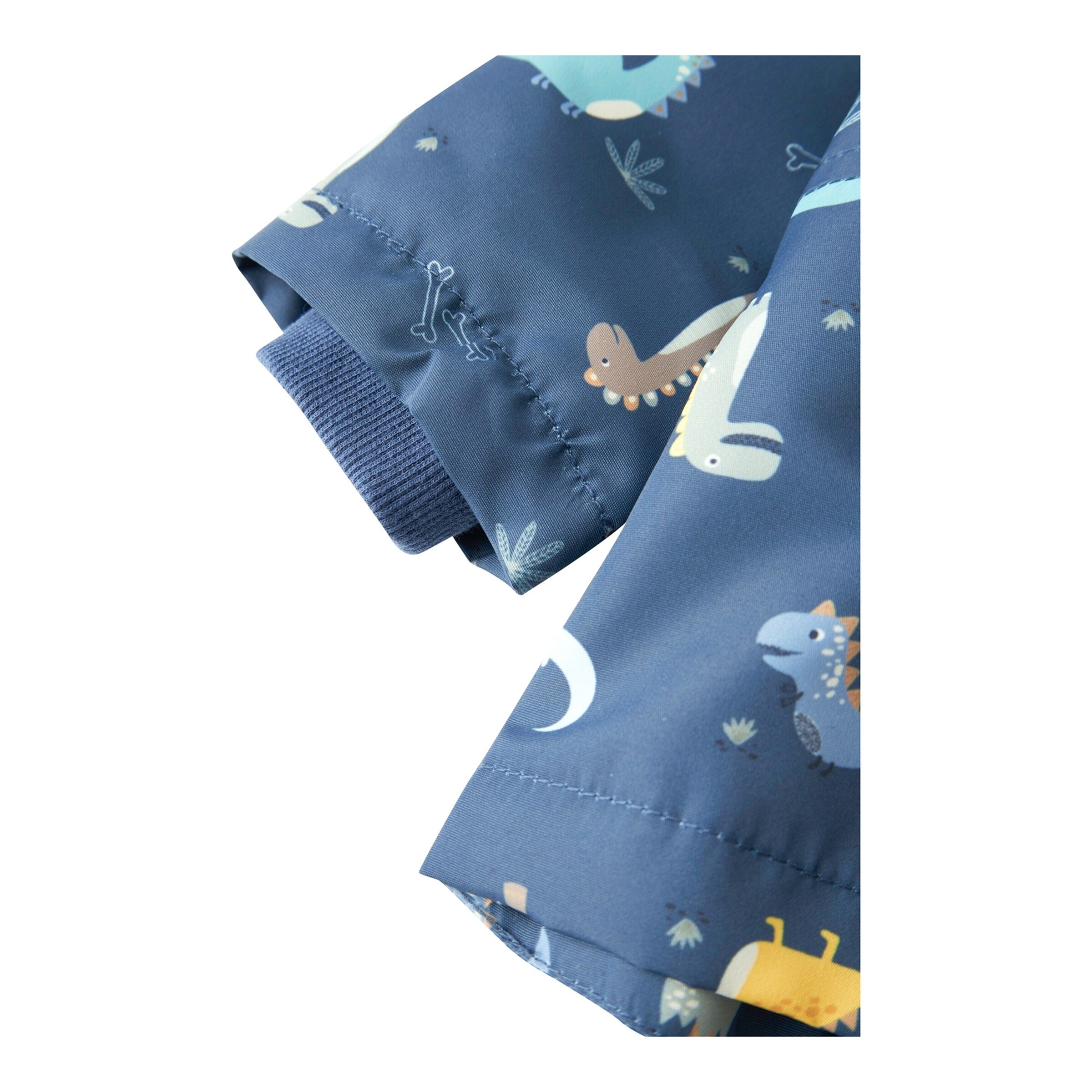 NAME IT Windbreaker mit abnehmbarer Kapuze Dinos marine/bunt