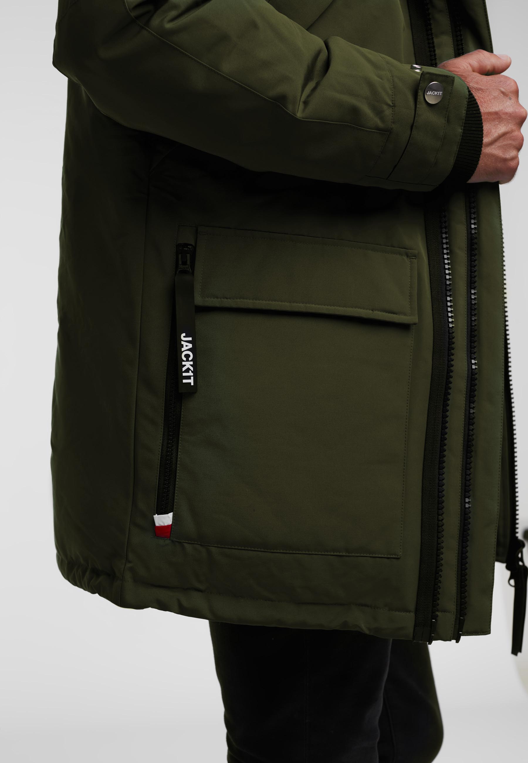 Neo Mountain Parka Herre Forest/Natural