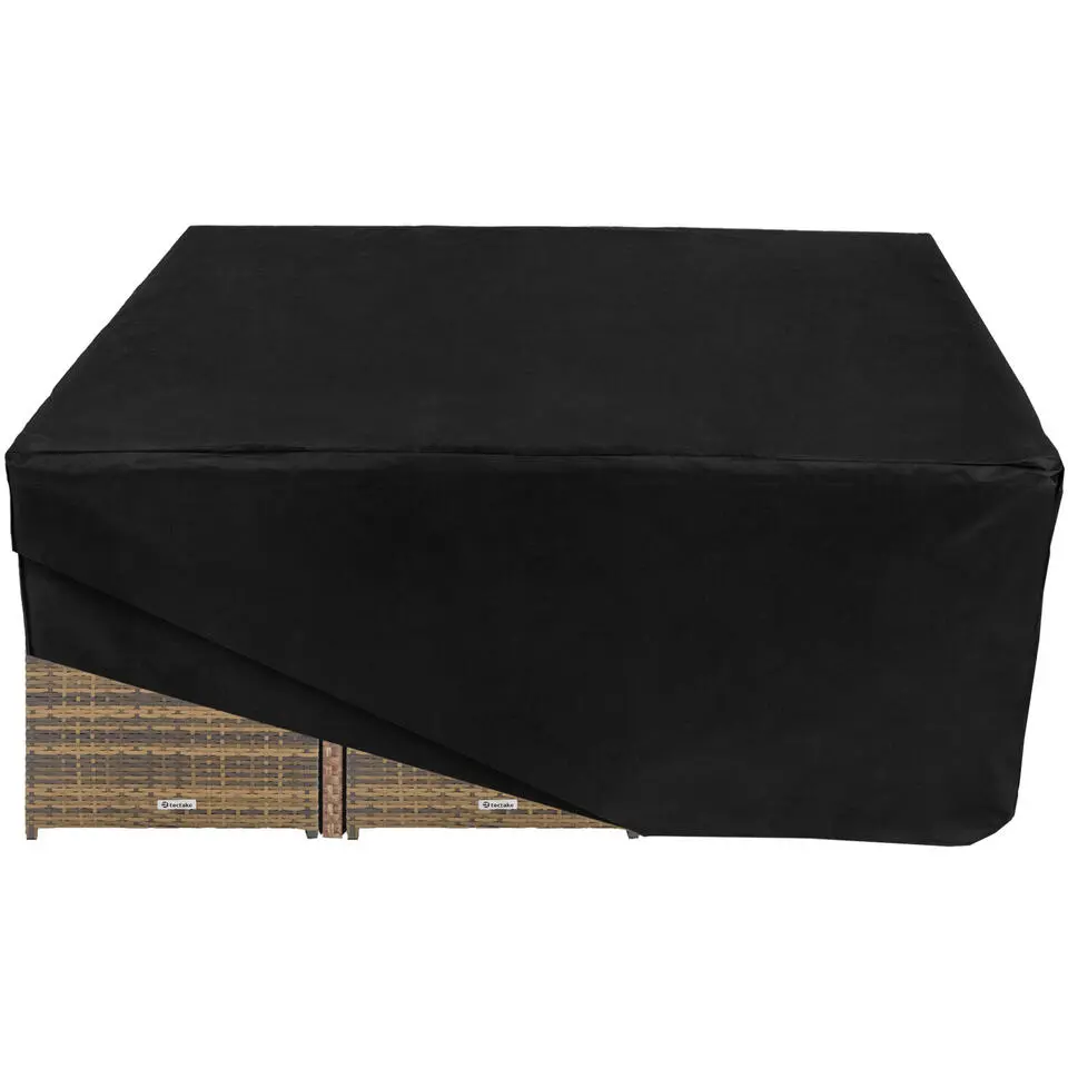 tectake - tuinset New York- incl. 2 overtreksets - natuurkleur