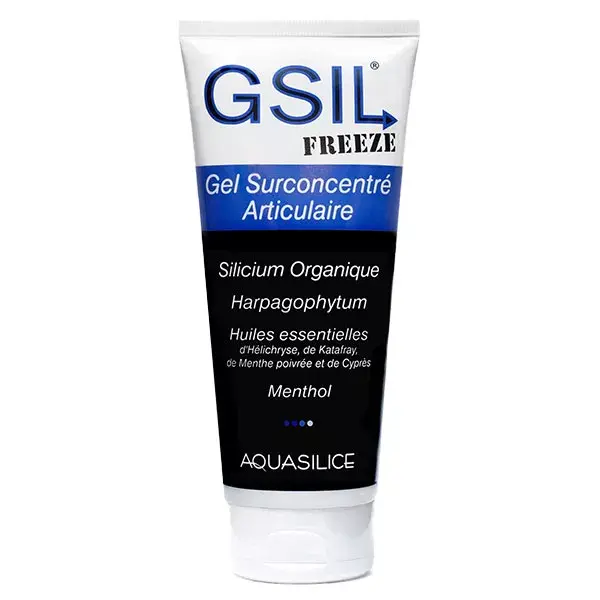 Gel anticongelante Aquasilice GSIL, altamente concentrado para articulações, 200ml