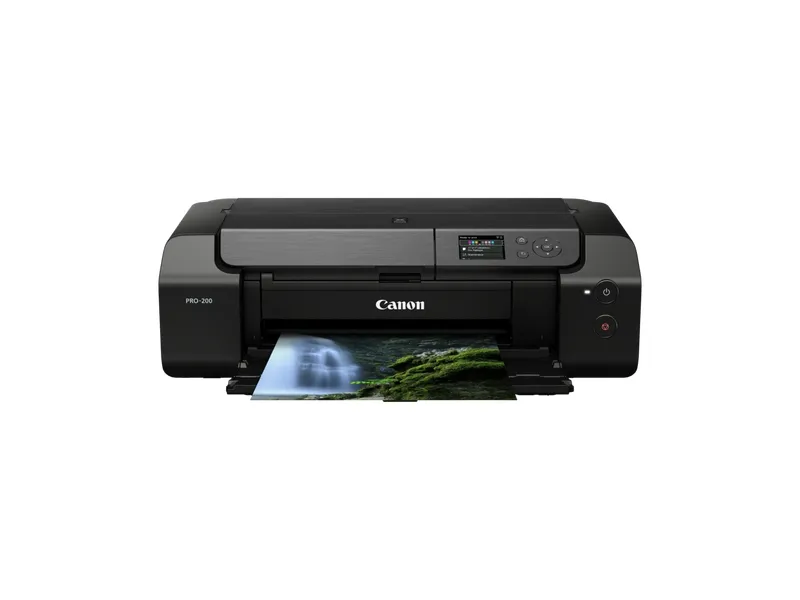 Canon PIXMA PRO-200 - Printer - farve - blækprinter - A3 Plus op til 1.5 min./side (farve) - kapacitet: 100 ark - LAN, Wi-Fi(n), USB 2.0