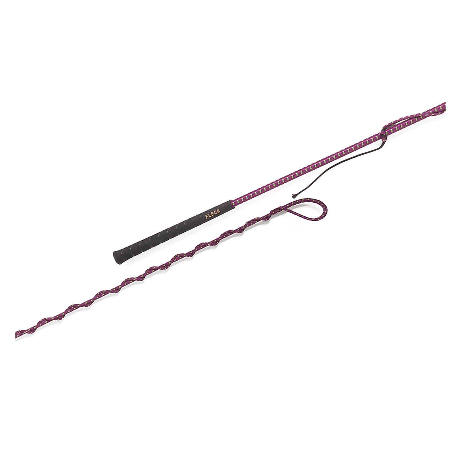 FLECK Longierpeitsche in 2-Farben-Optik  - brombeer - 200 cm