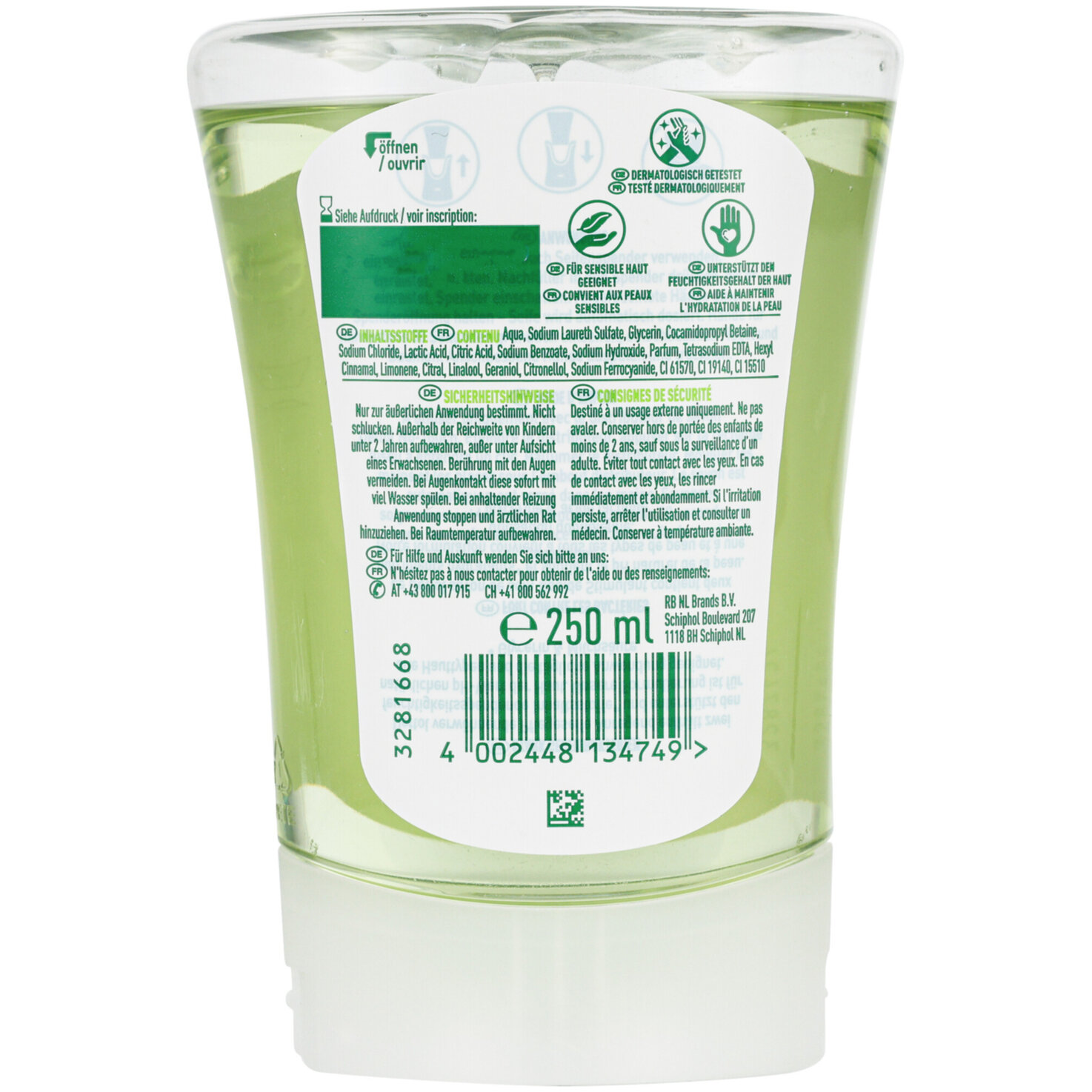 Dettol No-Touch Nachfüller Green Tea & Ginger
