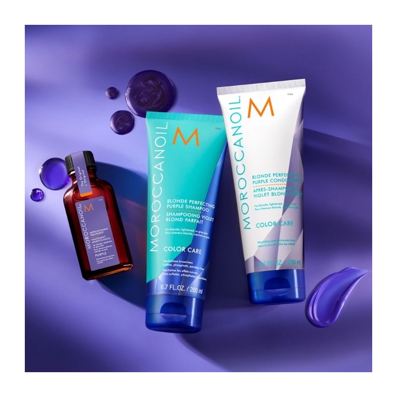 Shampooing Violet Blond Parfait Moroccanoil 70ml