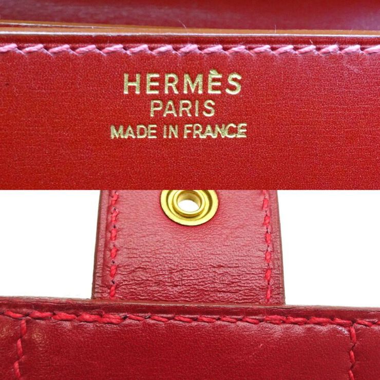 Hermès Vintage Hermès Handbag Red