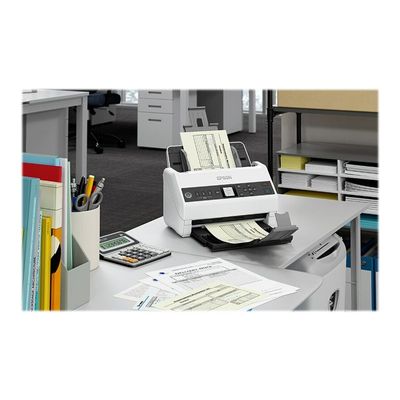Epson WorkForce DS-730N - scanner de documents - 600 dpi x 600 dpi A4 - USB 2.0, Gigabit LAN