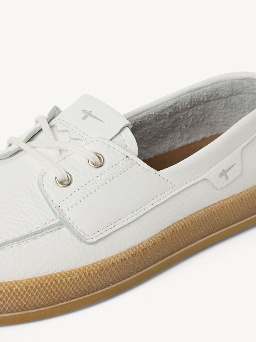 Leren Mocassin - wit