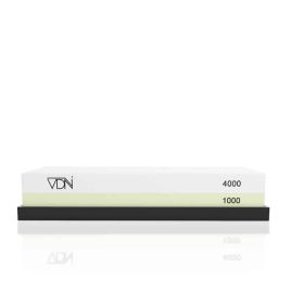 Luxe Dubbelzijdige Wetsteen Slijpsteen 1000 4000 van Edelkorund (18x6x3 CM) voor het slijpen van messen e.d. - VDN