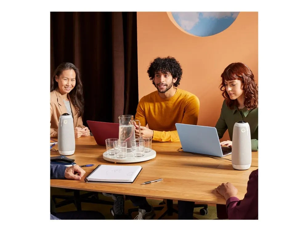 Owl Labs Meeting Owl 3 - Konferencekamera - farve - 1920 x 1080 - 1080p - audio - trådløs - WiFi - USB-C