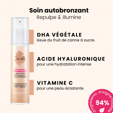 S and Vae Soin hydratant autobronzant visage