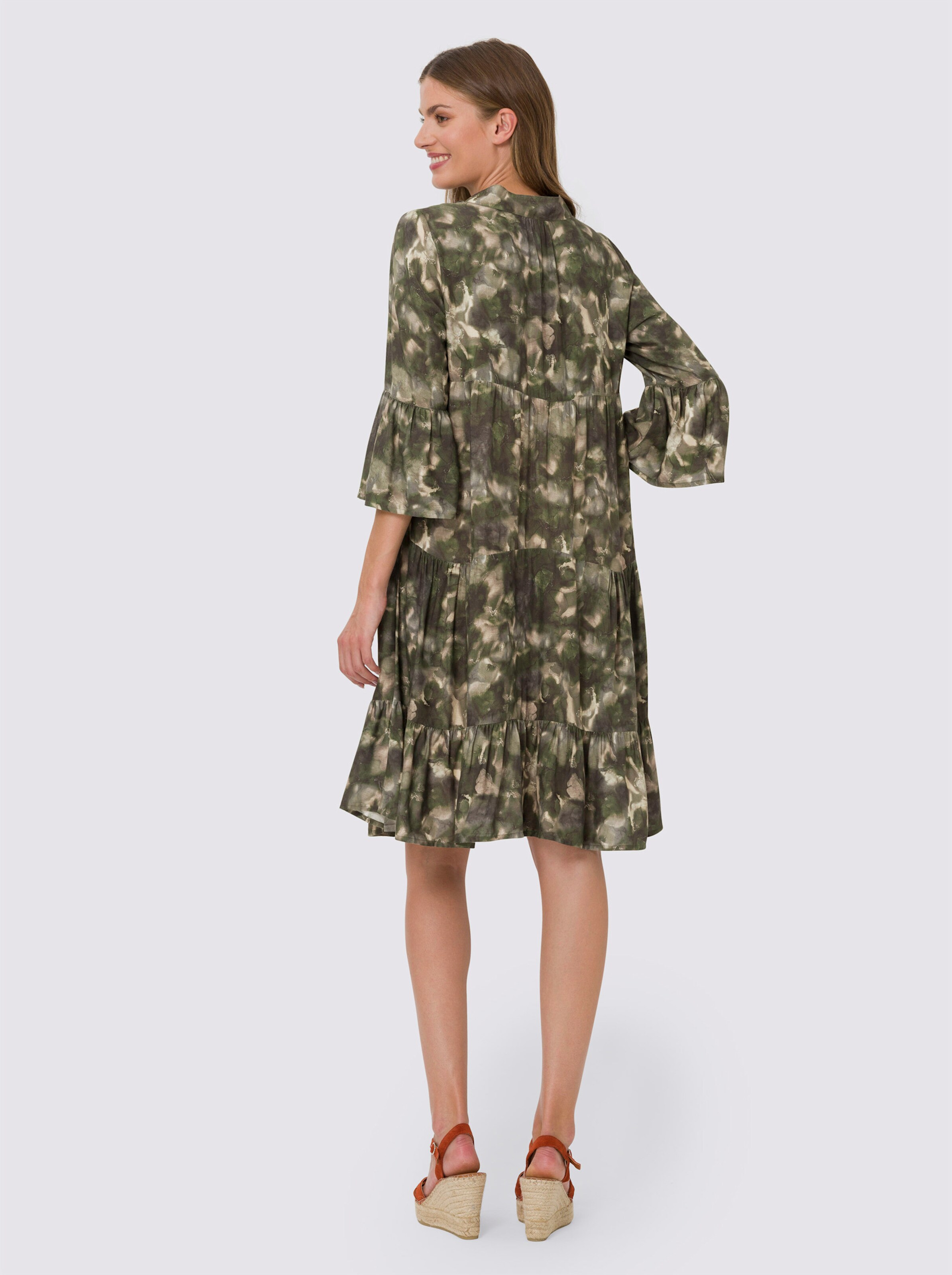 Druck-Kleid