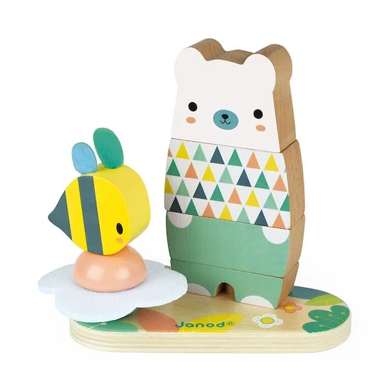 Empilable ours pure   Multicolore        de               Janod
