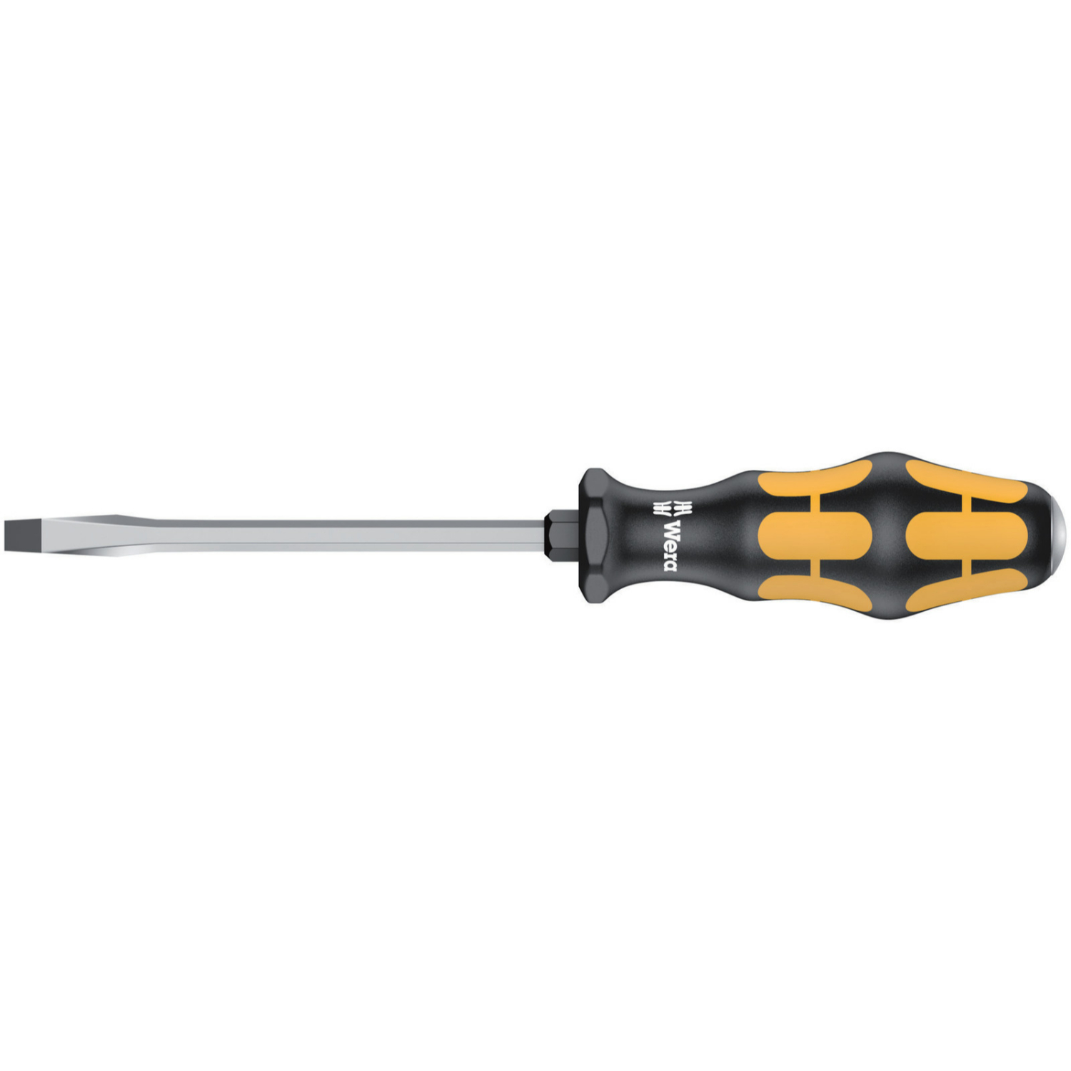 Wera 05018266001 Kraftform Plus Schroevendraaier met zeskantschacht en slagkop - Sleuf - 7 x 125mm