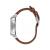 Nixon The Charger Leather Black / Saddle Silber A1077-1037
