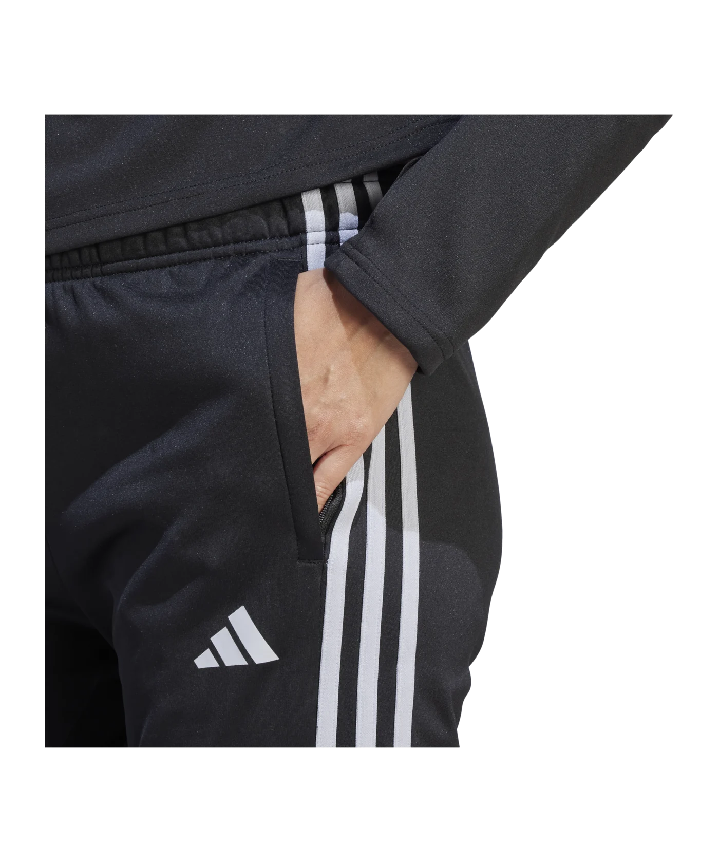 adidas Tiro 23 CB Hose Damen Schwarz Weiss