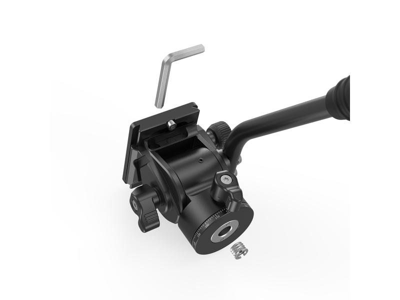 Smallrig Videostativ CT180 Videostativ mit Fluidkopf