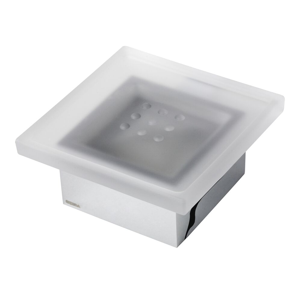 Geesa Modern Art zeephouder met schaal chroom