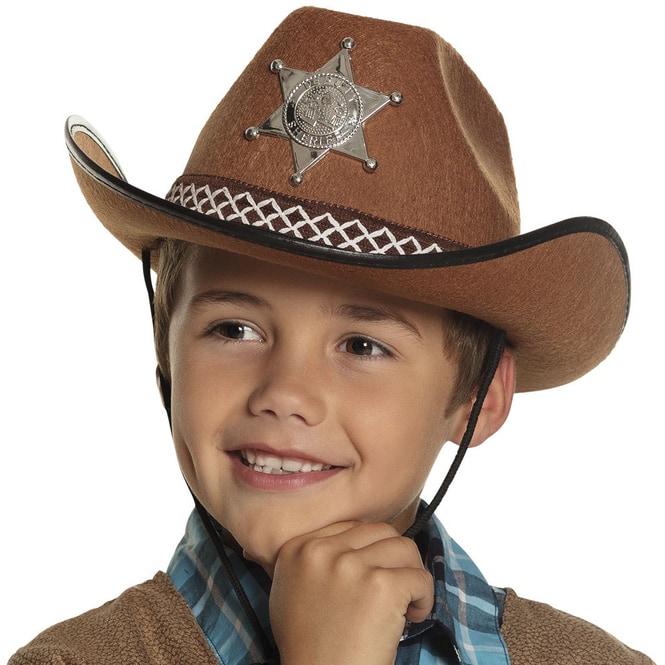 Cowboyhut - Sheriff - für Kinder