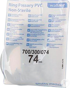 Portex Pessaire Vinyle 74mm Non-Stérile 1 Pièce