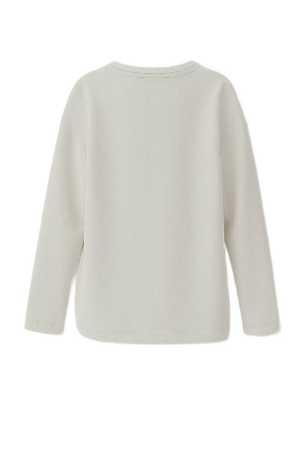 NAME IT longsleeve NKFOLISIA met printopdruk offwhite