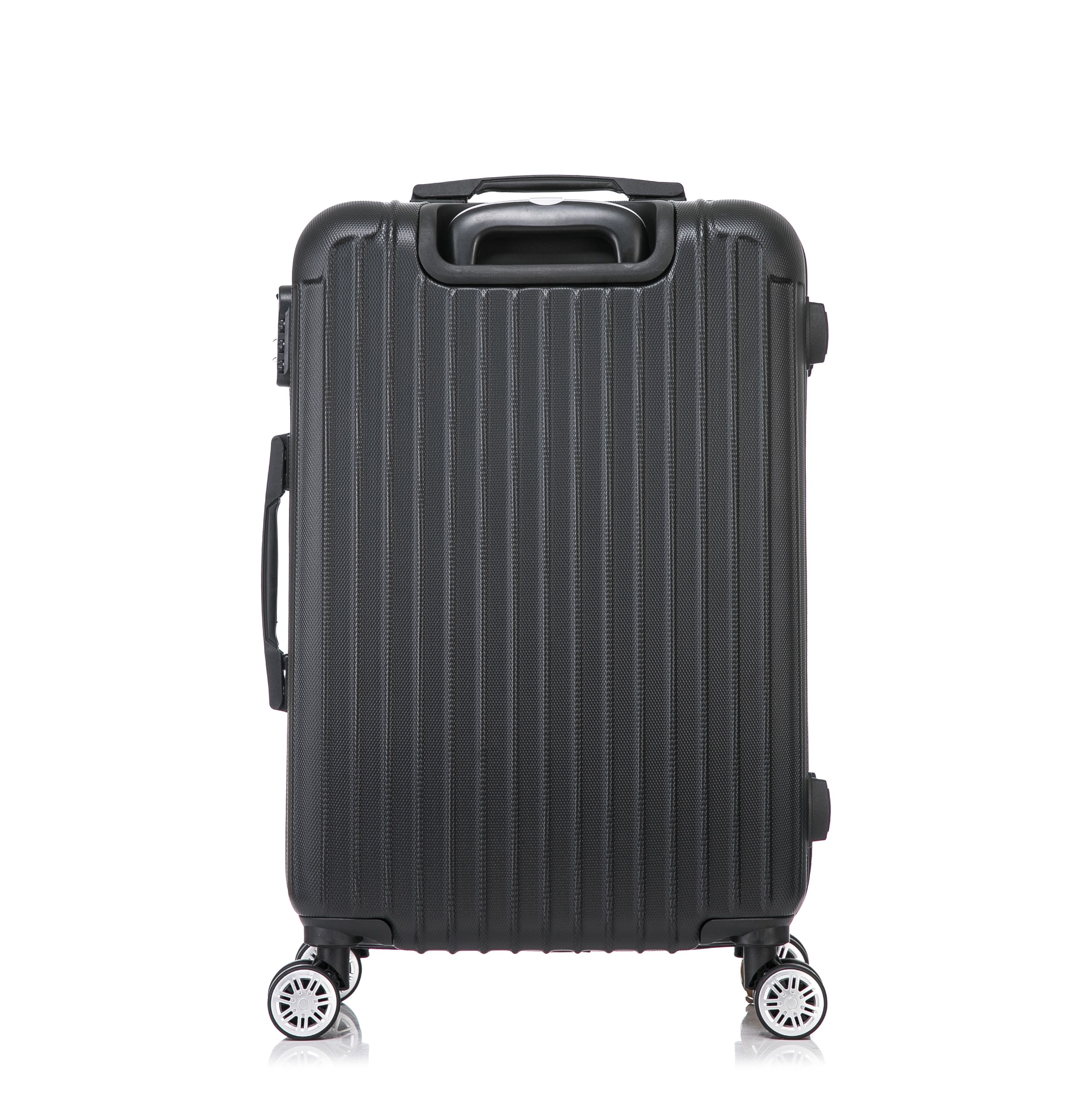 Reisekoffer Hartschalenkoffer LINN 5er Set schwarz