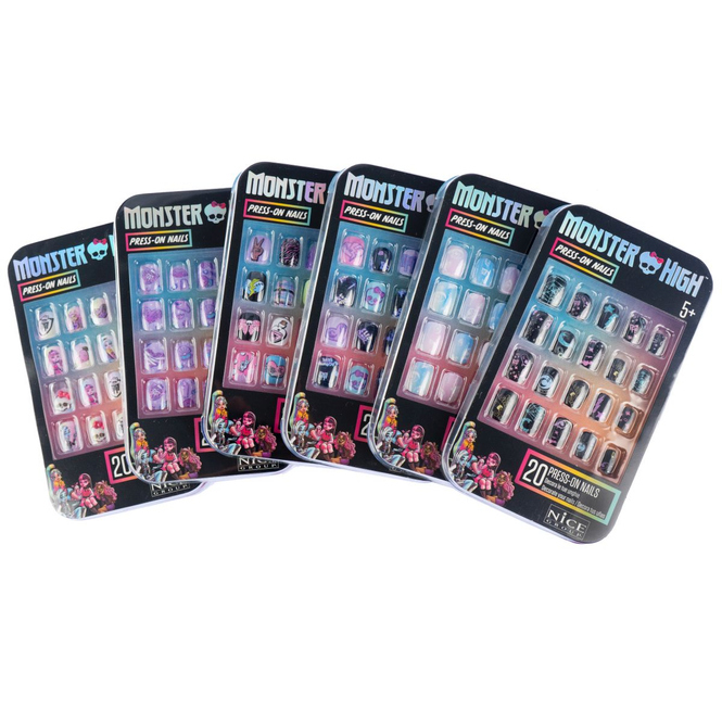 Monster High - Künstliche Fingernägel - verschiedene Ausführungen - 1 Stück