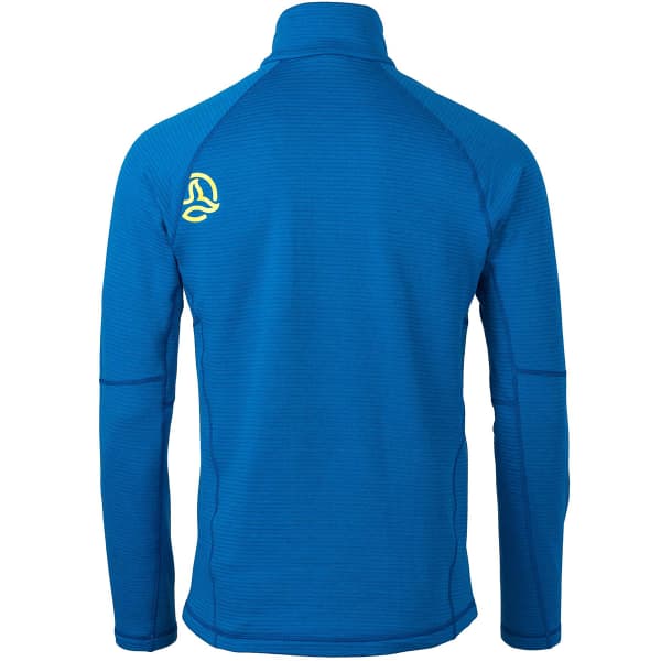 Sweat polaire randonnée TERNUA MOMHILL 1/2 ZIP DEEP MEDITERANEEN