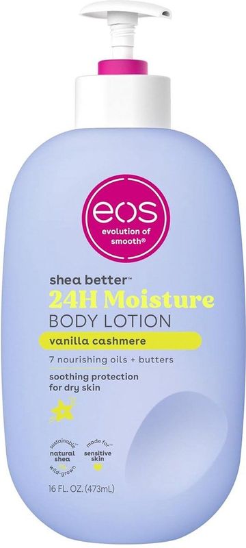 eos Shea Better Moisture Body Lotion - Vanilla Cashmere - 473ml