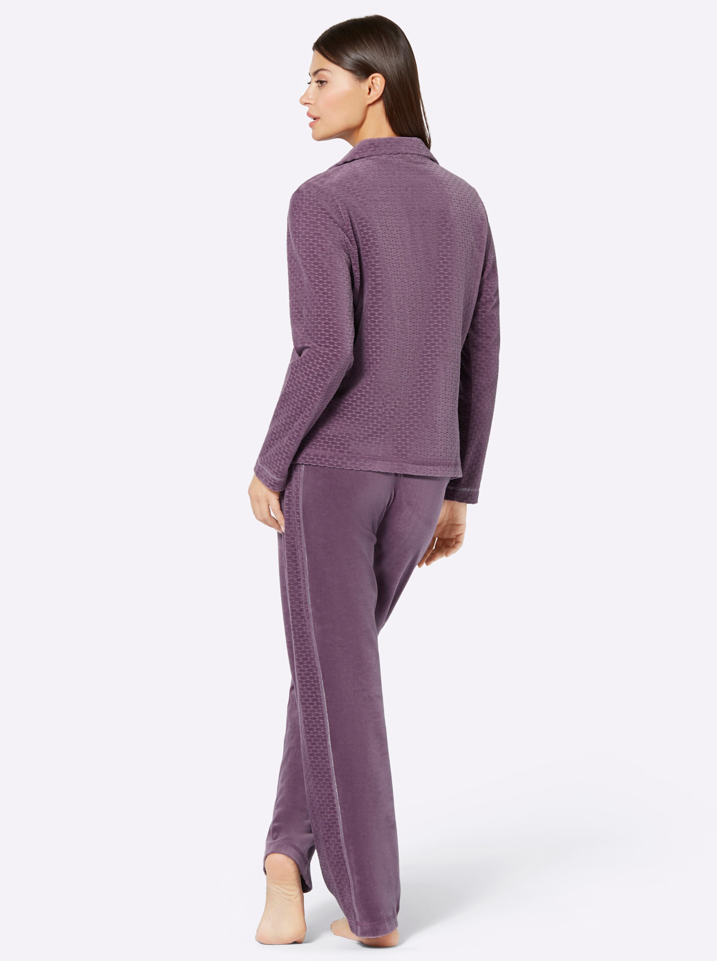 Comodo Hausanzug in violett