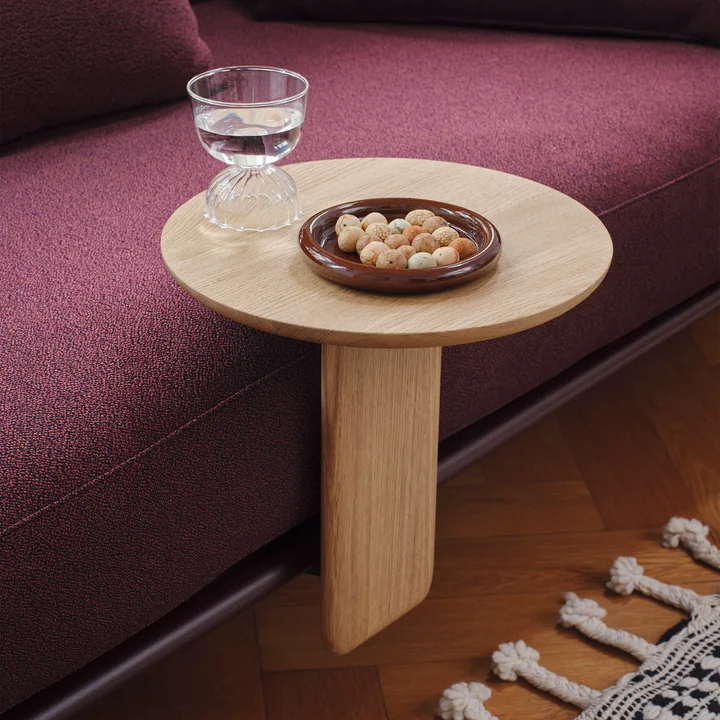 Vitra - Anagram flexibles Modul-Sofa, 190 x 95 cm, inkl. Kissen 65 x 55 cm, kreide / kiesel melange (Dumet 06)