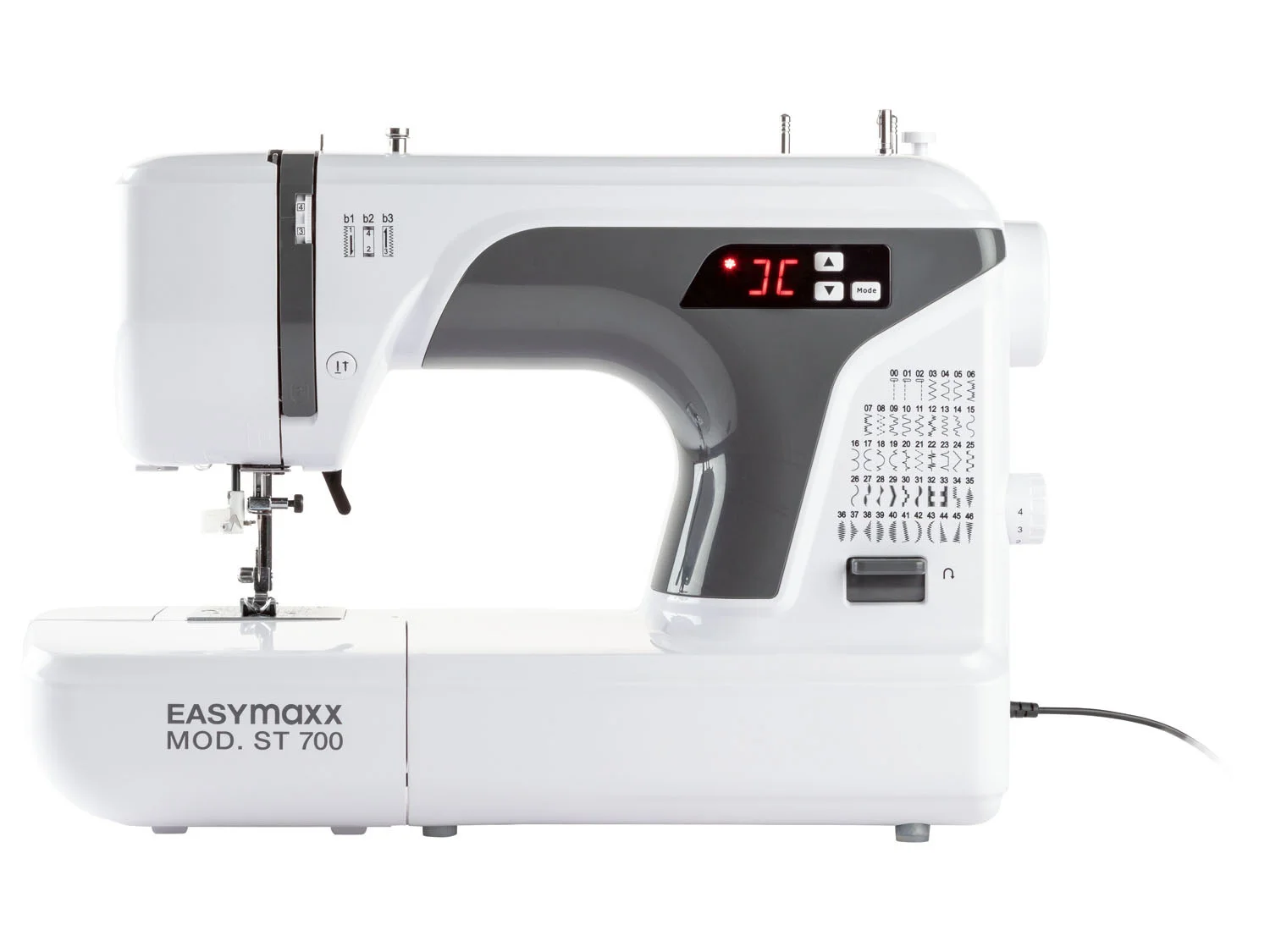 EASYmaxx Digitale N&auml;hmaschine &raquo;Mod. ST 700&laquo;, 50 N&auml;hprogramme