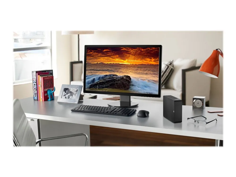 Seagate Expansion STKP8000400 - Harddisk - 8 TB - ekstern (stationær) - USB 3.0 - sort - med Seagate Rescue Data Recovery