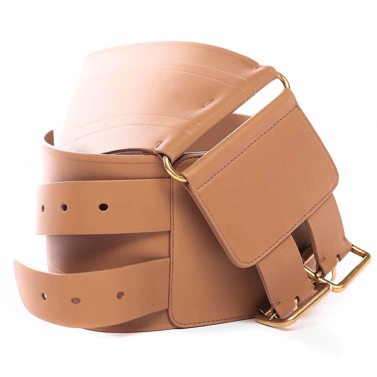 Dior Ceinture en Cuir marron Etat: Parfait état - Largeur 10 cm