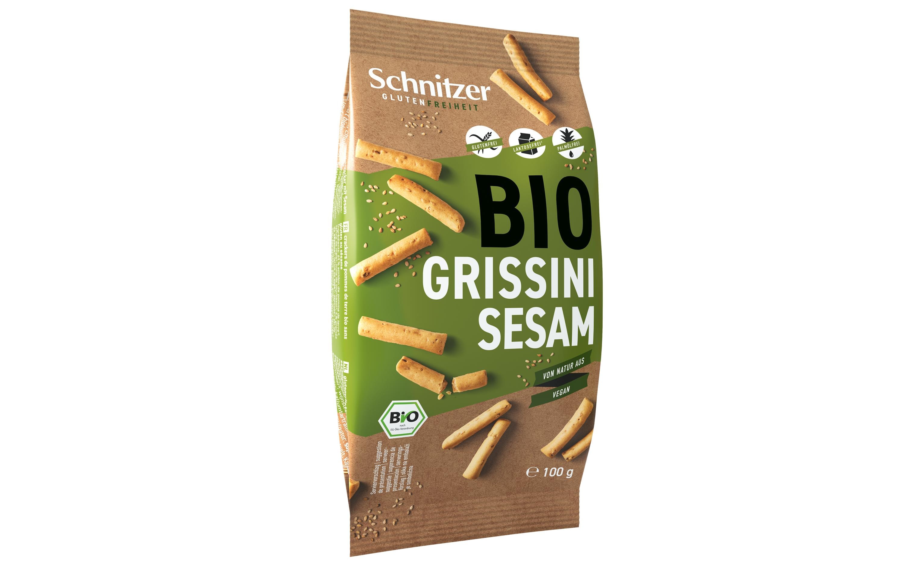 Apéro Bio Sesam Grissini 100 gBio Sesam Grissini