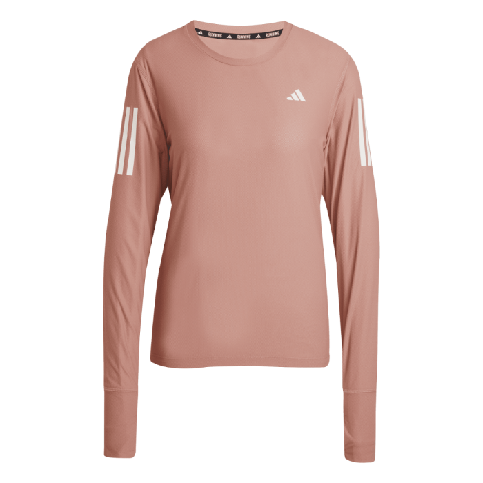adidas Dame Trøjer Own The Run Long-sleeve Pink