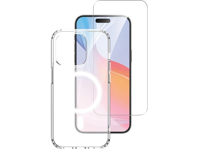 4smarts 360° Premium Set iPhone 16 Pro Max Set aus Displayschutzfolie und hochfester Schutzhülle für das iPhone 16 Pro Max