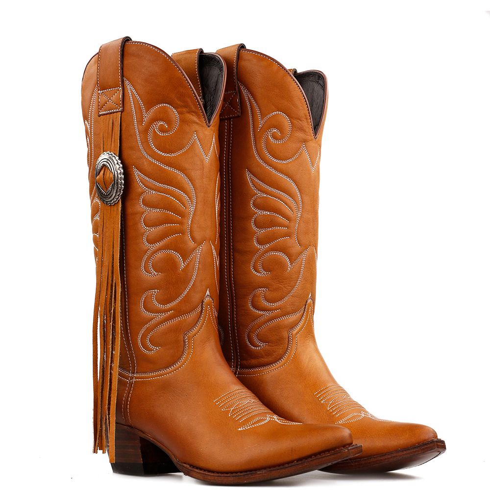 Sendra cowboyboots 16823 Salvaje Miele