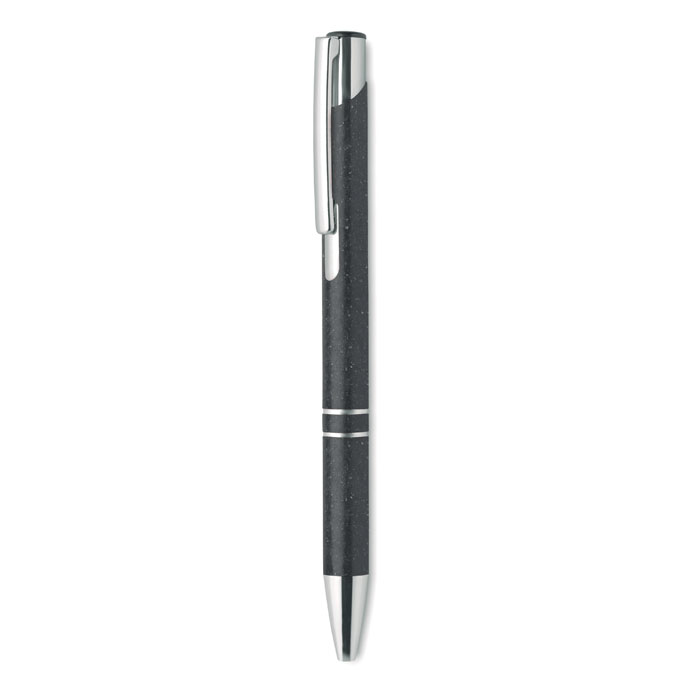 GiftRetail MO9762 - BERN PECAS Stylo poussoir blé paille ABS
